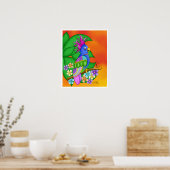 Annika Tropical Bird Poster (Keuken)