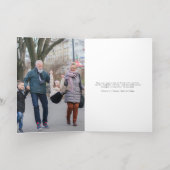 Anniversaire 100 ans | Carte d'anniversaire floral (Couchage intérieur)