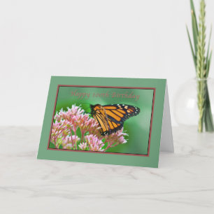 Anniversaire, 100e, Carte Monarque Papillon