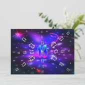 ANNIVERSAIRE 13e - Univers Abstrait - INVITATION (Debout devant)