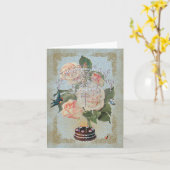 Anniversaire 2 - Carte de note (Fleur jaune)