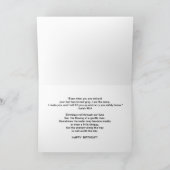 Anniversaire, 90ème, Mountain Lake, Carte de cygne (Intérieur)