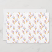 Anniversaire à Carte de remerciements plat (Dos)