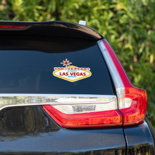 Anniversaire à Las Vegas Sticker voiture