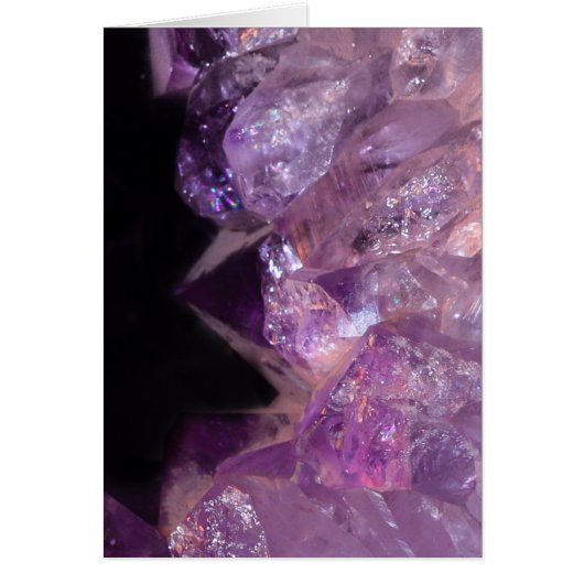 Anniversaire Amethyst Druzy en photographie (Devant)