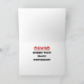 ANNIVERSAIRE AMOUR POUR LA CARTE "AMOUR DE MA VIE" (Intérieur)