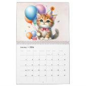 Anniversaire Animal Friends 2026 Calendrier 12 Moi (Jan 2026)