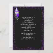 Anniversaire Année 1933 Invitation (Dos)