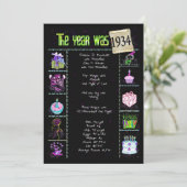 Anniversaire Année 1934 Invitation (Debout devant)