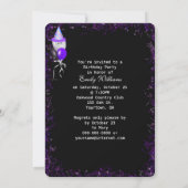 Anniversaire Année 1998 Invitation (Dos)