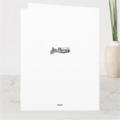 Anniversaire avant carte drôle de Facebook (Dos)