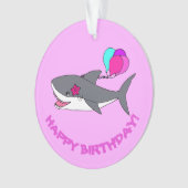 Anniversaire avec un joli requin (devant)