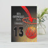 ANNIVERSAIRE - BASKETBALL - 13E INVITATION (Debout devant)