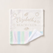 Anniversaire Beach Club (Gant de toilette)