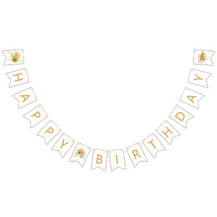 Anniversaire Bee Bund drapeaux