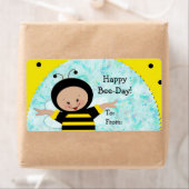 Anniversaire Bee Cadeaux Étiquettes (En situation)