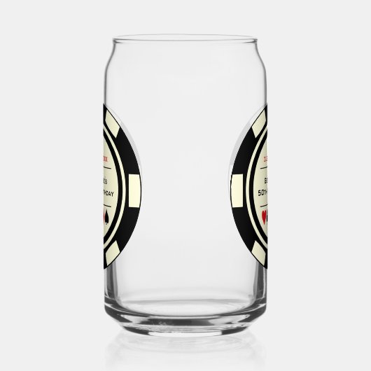 Anniversaire Black Cream Poker Chip Las Vegas Thém (Droite)