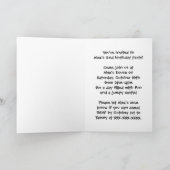 Anniversaire Boston terrier invitations personnali (Intérieur)