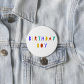 Anniversaire Boy Pin Badge Accessoire C'est mon an (En situation)