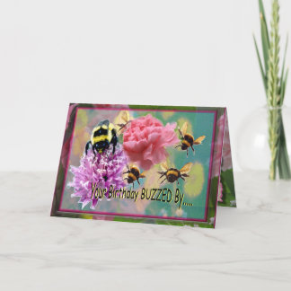 Anniversaire Buzz... Carte d'anniversaire tardive