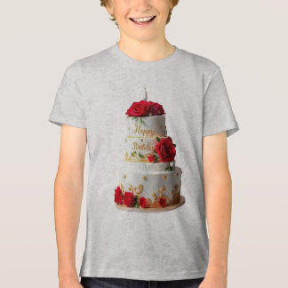 Anniversaire Cake Art conçoit des T-shirts
