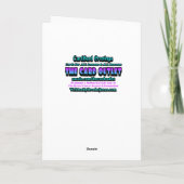 Anniversaire, Carte Ami (Dos)