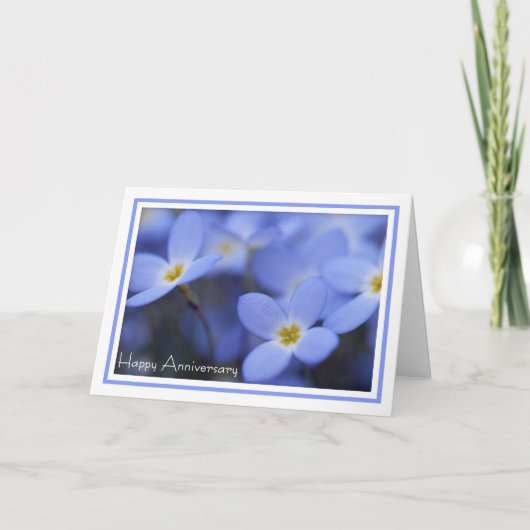 Anniversaire - carte de voeux de Bluettes (Devant)