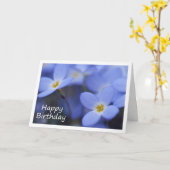 Anniversaire - carte de voeux de Bluettes (Fleur jaune)