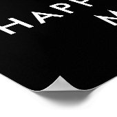 Anniversaire Cheers à 80 ans Affiche de bienvenue (Coin)