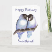 Anniversaire, chérie ! Carte (Devant)