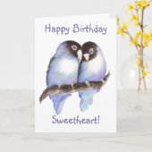 Anniversaire, chérie ! Carte (Fleur jaune)