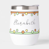 Anniversaire cinquantième étape nom jaune orange (Gauche)