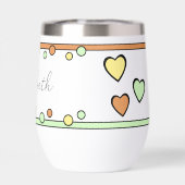 Anniversaire cinquantième étape nom jaune orange (Arrière)