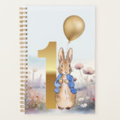 Anniversaire classique de lapin de premier (Devant)