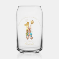 Anniversaire classique de lapin d'un an