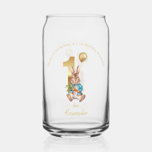 Anniversaire classique de lapin d'un an