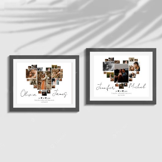 ANNIVERSAIRE COLLAGE CARDIAQUE POSTER ET IMPRIMER