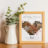 ANNIVERSAIRE COLLAGE CARDIAQUE POSTER ET IMPRIMER