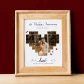 ANNIVERSAIRE COLLAGE CARDIAQUE POSTER ET IMPRIMER