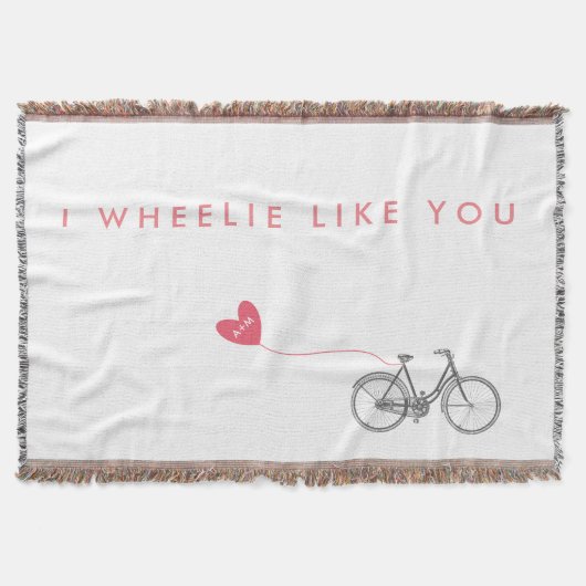 anniversaire d'amour idée cadeau jeter couverture (Devant)