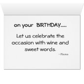 Anniversaire d'automne (Intérieur Horizontal (Bas))