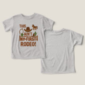 Anniversaire de 2 ans western ludique (Design Recto & Verso)