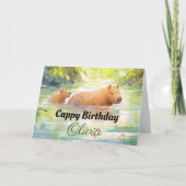 Anniversaire de Cappy ! - Carte d'anniversaire de  (Devant)
