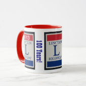 Anniversaire de Cent Ans, Lincoln Hoghway Mug (Devant gauche)