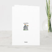 ANNIVERSAIRE DE CHÈQUES Zombies ! Carte (Dos)