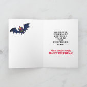 ANNIVERSAIRE DE CHÈQUES Zombies ! Carte (Intérieur)