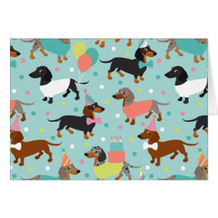 Anniversaire de Dachshund