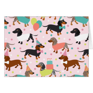 Anniversaire de Dachshund