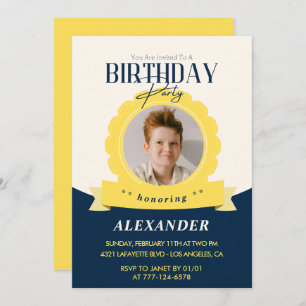 Anniversaire de enfant 13e anniversaire invitation