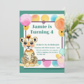 Anniversaire de enfant avec invitation d'un petit  (Debout devant)